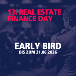 EARLY BIRD ONSITE TICKET für den 13. REAL ESTATE FINANCE DAY (19. November 2026)